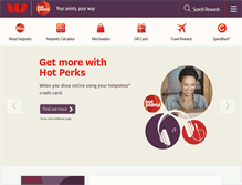 Tablet Screenshot of hotpoints.co.nz